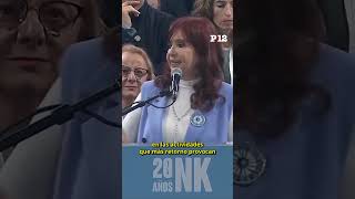 Boludeces: Cristina Kirchner criticó la doctrina económica que imponen los medios de comunicación