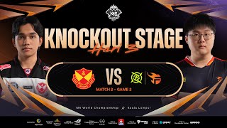 [ID] M6 Knockout Stage Hari 3 | SELANGOR RED GIANTS VS NIP FLASH | Game 2