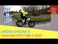 Engwe Engine X - UK Legal Fat Tyre Folding E-Bike