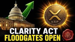 XRP News Today: CLARITY Act Clears Senate — Institutional Floodgates Are Opening