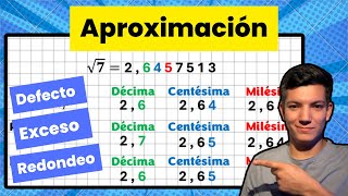 Aproximación por Defecto, Exceso y Redondeo | +5 Ejemplos ✅