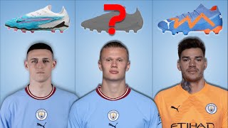MANCHESTER CITY Players and Their Boots 2023 (+Quiz) / Premier League