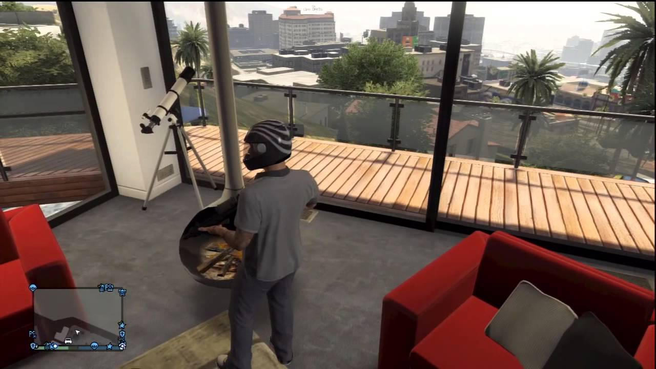 GTA V: Online - How To Get Into Franklin's House - YouTube