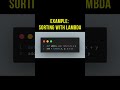 Python in 20 Seconds: Lambda Explained