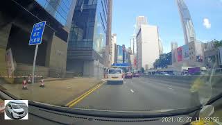 香港自駕遊 - 東興大廈 - 紅磡海底隧道 - 告士打道 - 國際金融中心 - Driving in Hong Kong [4K]