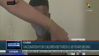 Cuba: Massive vaccination campaign launched for pediatric population