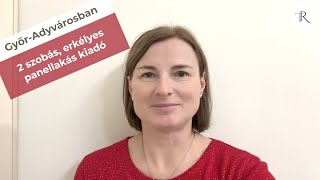 Győr-Adyvárosban 2 szobás, erkélyes, klimás panellakás kiadó