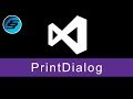 PrintDialog - Visual Basic Programming (VB.NET & VBScript)
