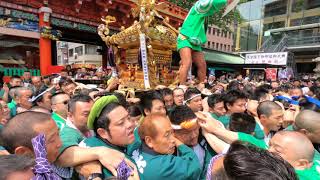 令和元年  　神田祭り　神輿（ バトル宮入り ）　天皇陛下御即位　奉祝記念神輿渡御。