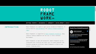 login page using robot framework by python