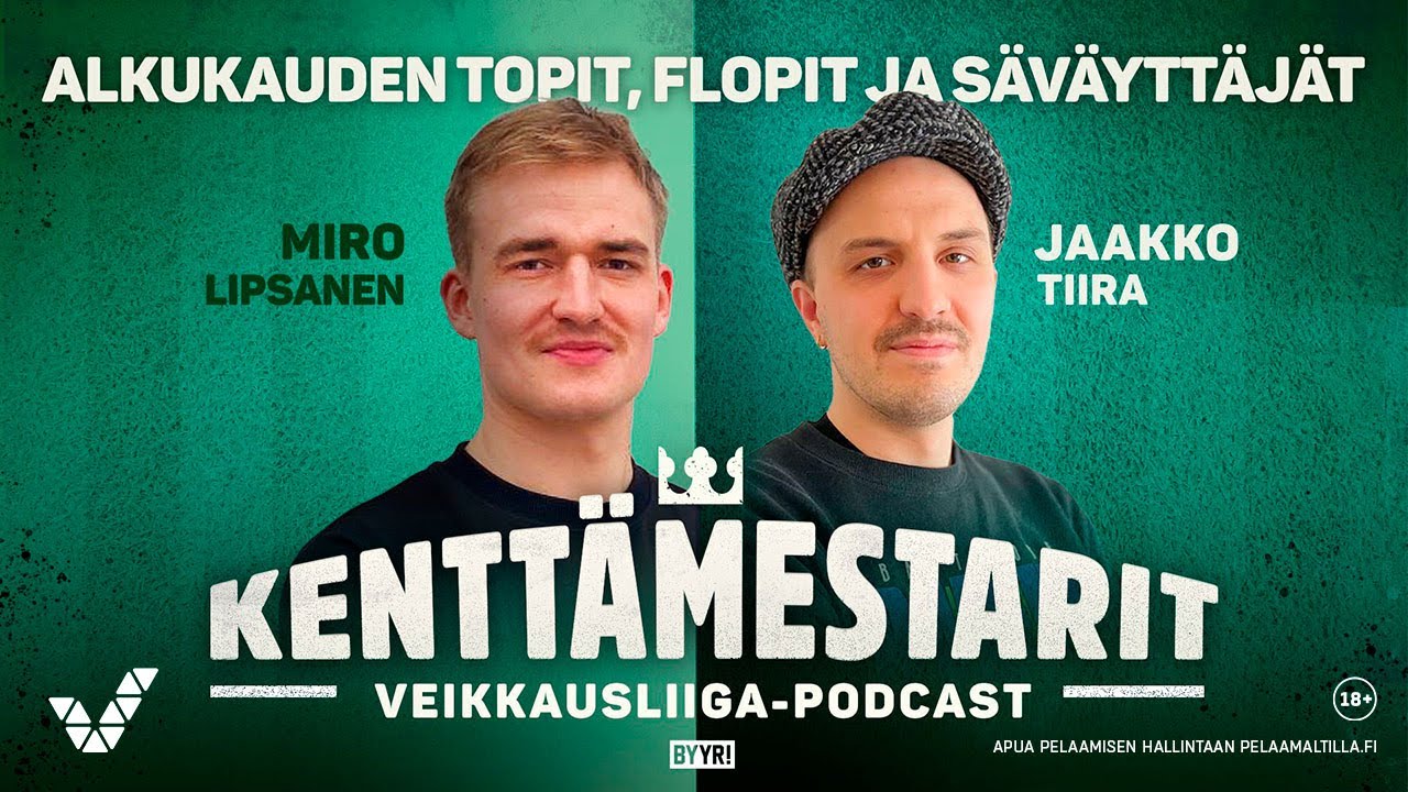 Kenttämestarit Jakso 13: Alkukauden Topit, Flopit Ja Säväyttäjät ...