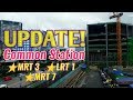 Common Station for MRT7, MRT3 & LRT1 Update: August 2019