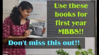 Most preferred books for 1st year MBBS|Make subject easy|RITHANYA ANANTHAMOORTHY