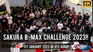 Suka Duka SAKURA B-MAX CHALLENGE 2023 di DYS HOBBY!! [Mini 4WD | ミニ四駆]