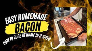 Easy Homemade Bacon | How to Cure Bacon at Home on Your Own