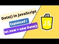 JavaScript Course: Date object in JavaScript