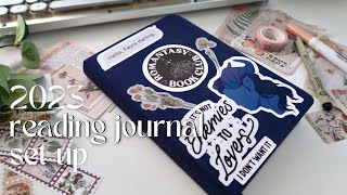 2023 bullet journal set up || reading bujo || plan with me for 2023