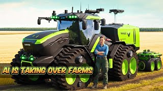 This Futuristic AI Tractor Will Change Farming Forever | Inside the World’s Most Futuristic Tractor