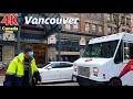 🇨🇦【4K UHD】Vancouver City Virtual Walking Tour, Canada Jan 2022