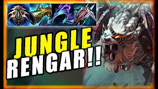 Rengar Jungle Gameplay - Tek Atma Kombosu ve İtem Detayları | KAYBETTİM League of Legends