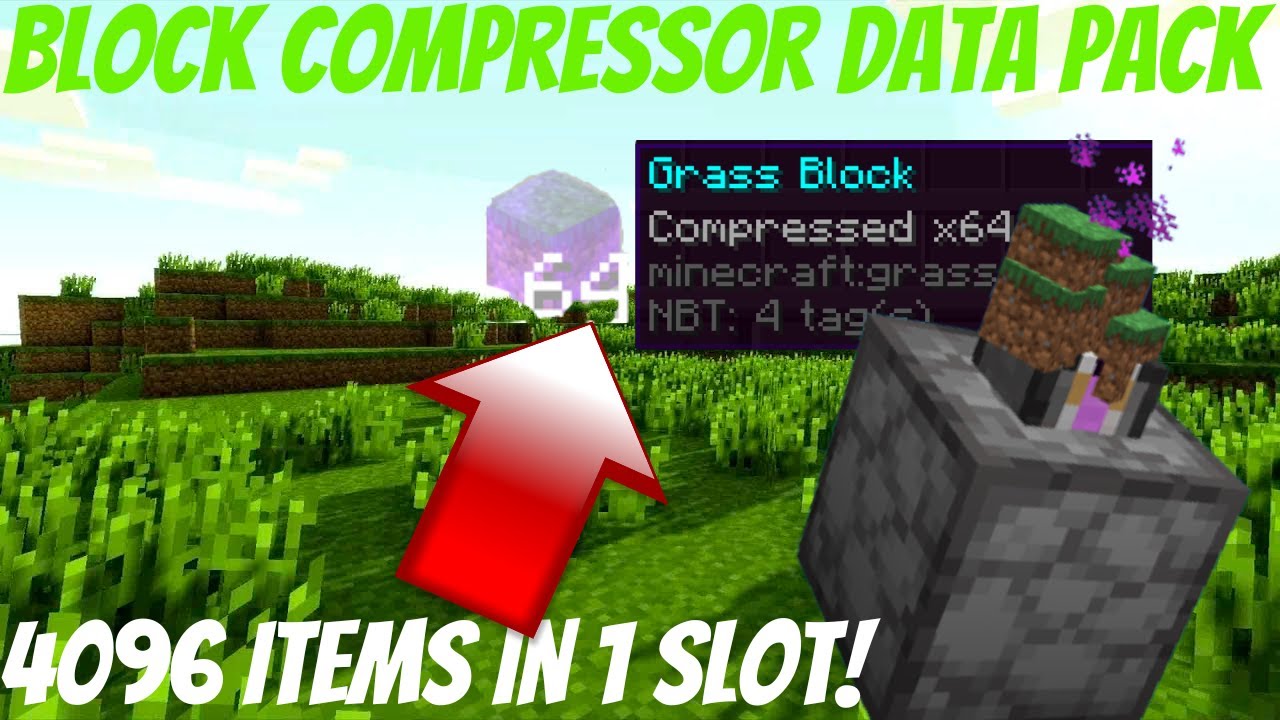 Block Compressor Data Pack Review Minecraft 1 19 Data Pack Review