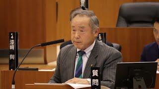 令和5年12月福井市議会定例会　11月14日本会議（一般質問１４）今村辰和議員 手話通訳挿入