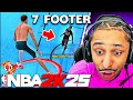 so we FOUND a GAMEBREAKING 7’2 Point Guard in NBA 2K25😳