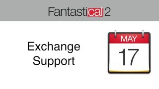 Fantastical 2 for Mac - Exchange Support