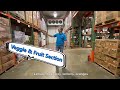 Have you ever wondered where did your food come from? Behind the scenes of S.J.'s warehouse!