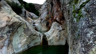 Seven Falls, Body \u0026 Mind Workout in Beautiful Nature, Pre Sunset Solo Free Climbing, Santa Barbara