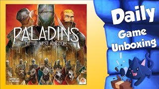 Paladins of the West Kingdom - Daily Game Unboxing