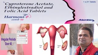 #Harmoni_F_Tablet#Cyproterone_Acetate#Ethinylestradiol_And_Folic_Acid_Tablet_Uses_And_Benifits#Mitu.