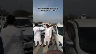 RUCPresident Maulana @aamirrashadi Sahab in Yusufpur Ghazipur at the Funeral of Mukhtar Ansari Sahab