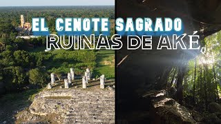 El CENOTE de La CIUDAD MAYA de AKÉ,  Yucatán