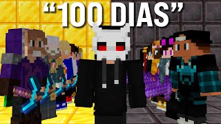 EU SOBREVIVI 100 DIAS EM UMA CIVILIZAÇÃO ANÁRQUICA DO MINECRAFT - O FILME