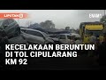 Kecelakaan Beruntun di Tol Cipularang KM 92 | Liputan6