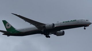 国際線エバー航空機ボーイング787-10ER