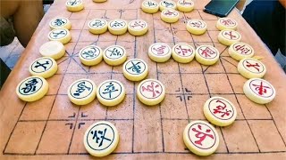 街头象棋实战，惊心动魄的攻击，运子如神的套路，残局老谋深算