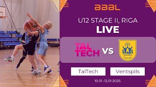 Taltech BS 2013 vs Ventspils 2013 | BBBL Boys U12