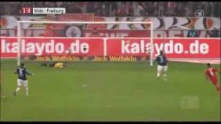 Tor des Monats! Lukas Podolski [1.FC Köln 1-0 SC Freiburg] 26.02.2011