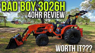 Bad Boy 3026H Compact Tractor 40hr Review. Worth the price?