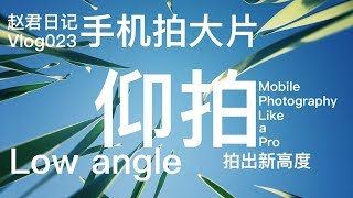 Mobile Photography Like a Pro仰拍 拍出新高度\\手机拍大片\\赵君日记Vlog023