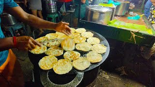 Roadu kadai Parota making in Rain | FOOD WORKS