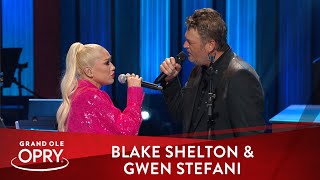 Blake Shelton and Gwen Stefani - "Nobody But You" | Live at the Grand Ole Opry