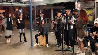 囂張/說散就散/體面-Cover By Natwan~Jaime@尖沙咀碼頭Busking 2019/01/18