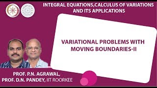 Variational problems with moving boundaries-II