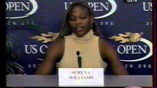 Serena Williams interview - 2001 US Open final