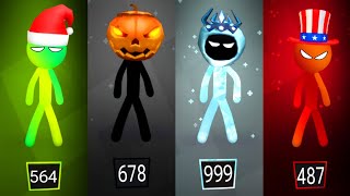 Stickman Party 1 2 3 4 Players - Random Cup Gameplay (Highlights the game and a challenge) #11