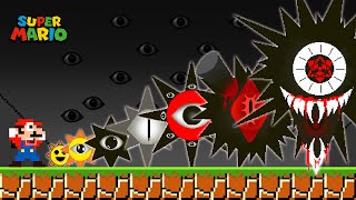 Mario vs Suika | NEW EVOLUTION OF SPRUNKI Mr. SUN PHASE 1 - 18