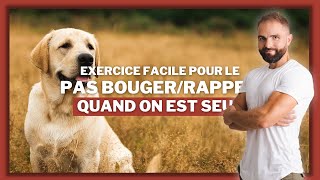 Exercice facile pour le PAS BOUGER/RAPPEL quand on est seul